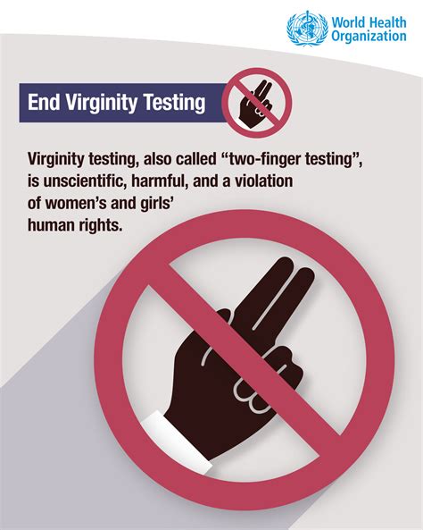 who end virginity testing