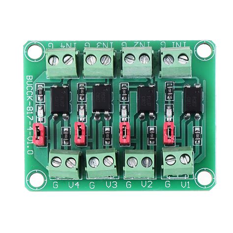 optocoupler  channel voltage isolation board voltage control switching module optical
