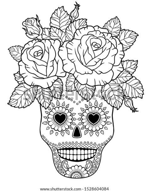 day   dead coloring pages  print
