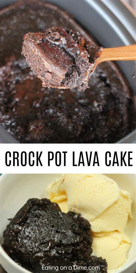 Hot Chocolate Thick Recipe In 2020 Crockpot Lava Cake Lava Cakes