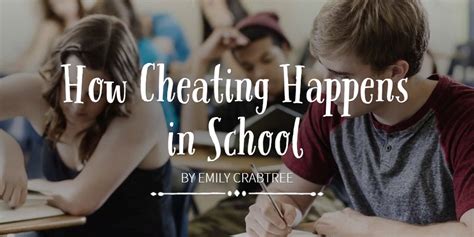 How Cheating Happens In School