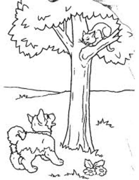 dog  cat coloring pages  kids disney coloring pages