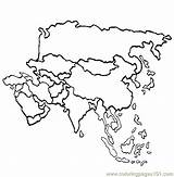 Asia Map Coloring Pages Continents Color Asian Guatemala Drawing Seven Continent Outline Maps Printable Kids Thecolor Pangea Template Getcolorings Library sketch template