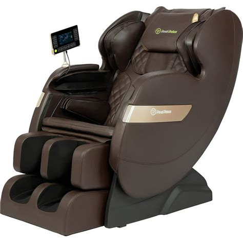 Real Relax S Track Massage Chair Full Body Zero Gravity Shiatsu