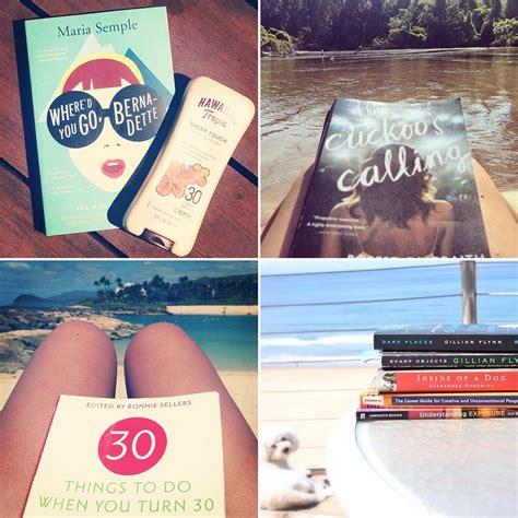 beach books on instagram popsugar love and sex