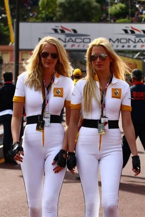 renault girls in the pit lane formula 1 world championship rd 6