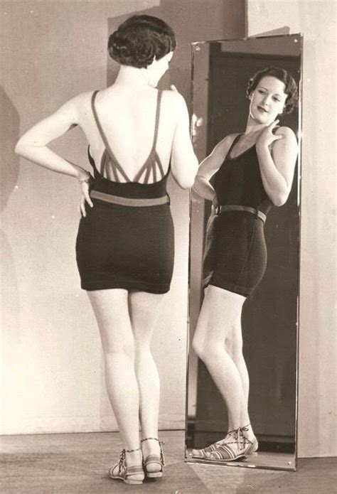 Pin By 1930s 1940s Women S Fashion On 1930s Swimwear 1930s Fashion