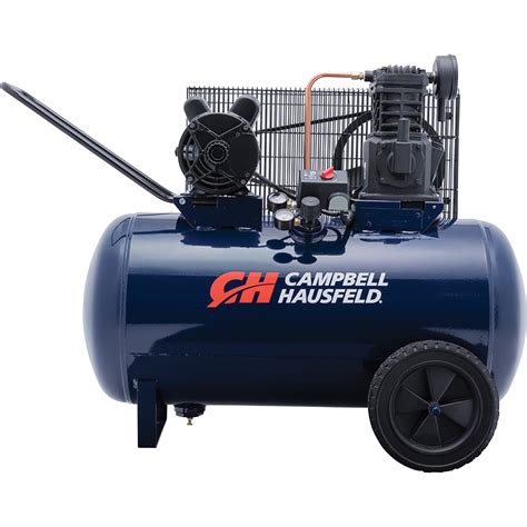 campbell hausfeld portable electric air compressor  hp  gallon horizontal  cfm