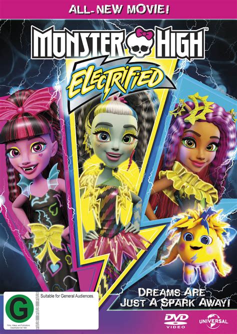 monster high electrified dvd buy   mighty ape nz