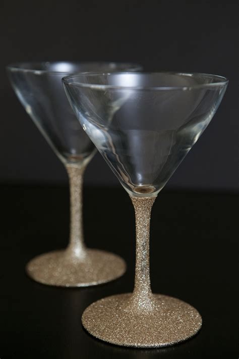 Learn How Easy It Is To Make Glittered Glassware