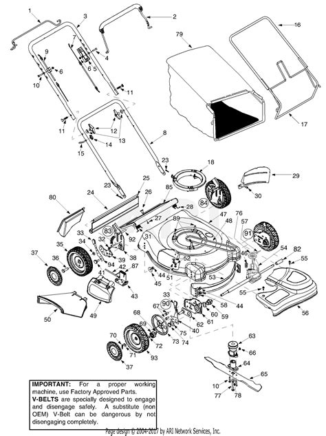 troy bilt   tuff cut   tuff cut   parts diagram  general assembly