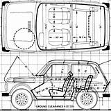 Lada Niva Blueprint Offroad sketch template