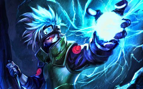 download wallpapers kakashi hatake battle naruto