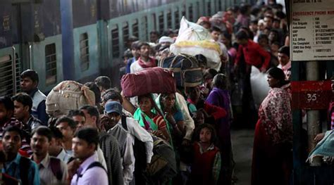 online train ticket bookings touch 13 45 lakh on april 1 india news the indian express