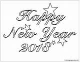 Happy Year Pages Coloring Color Dog Coloringpagesonly sketch template