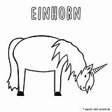 Einhorn Ausdrucken Malvorlagen Einhörner Horn sketch template