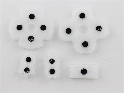 Complete Conductive Rubber Pad Set Replacement For Ps4 Dualshock 4