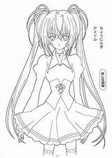 Shugo Chara Colorare Utau sketch template