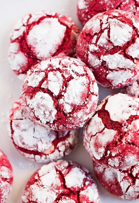 Red Velvet Crinkle Cookies Cooking Classy Delicious Desserts