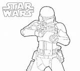 Coloring Pages Wars Star Crayola Getcolorings Clone Trooper sketch template
