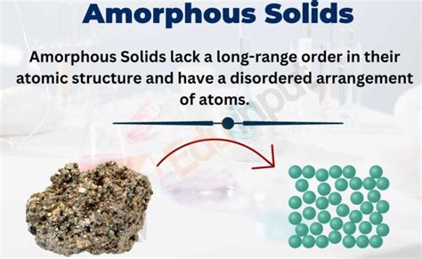 amorphous solids definition properties examples