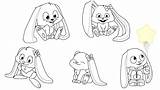 Bunny Snuggle Templates Deviantart Favourites Add sketch template