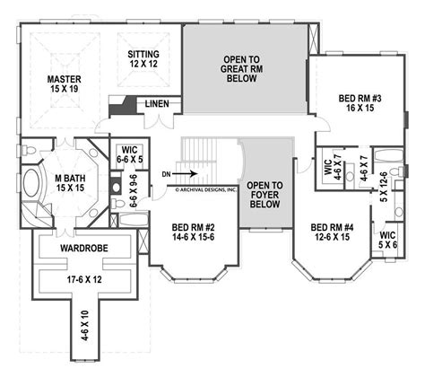 monagham house plan luxury floor plans  sq ft house plans house plans