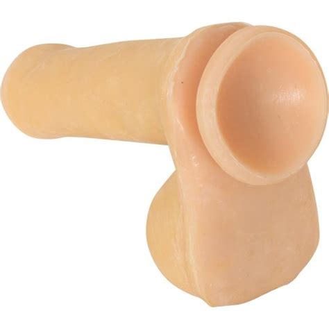 Uncut Emperor Soft Suction Cup Dong Ivory Sex Toys At