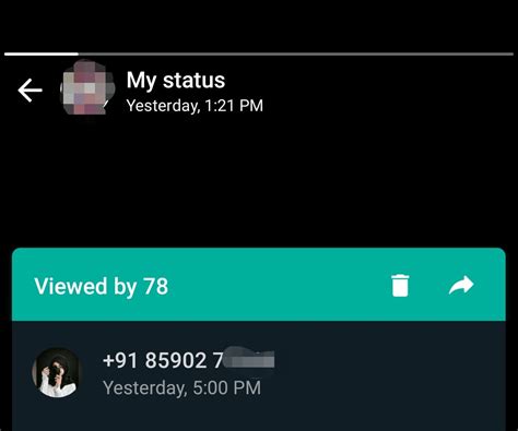 happened yesterday  unsaved number viewed  status  dont understand whats