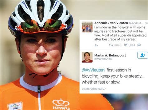guy mansplains cycling to olympian annemiek van vleuten after high speed accident
