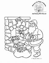 Coloring Christmas Santa Pages Cola Coca Before Claus Night Twas Para Colorear Library Clipart Printables Navidad Getcolorings Workshop Drawings Elegant sketch template