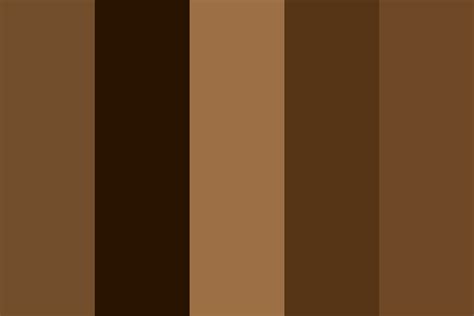 coffee brown color palette