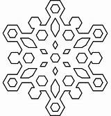 Mandala Snowflake Coloring Pages Printable Getcolorings Color sketch template