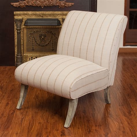 selling home decor gabriel beige linen slipper chair accent