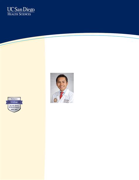 2012 Uc San Diego Department Of Urology Newsletter Pdf Download Available