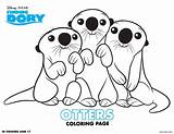Dory Finding Coloring Pages Sheets Activity sketch template