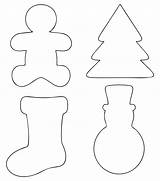 Cookie Christmas Coloring Printable Pages Template Sheet Gingerbread Cookies Templates Printables Color Printablee sketch template