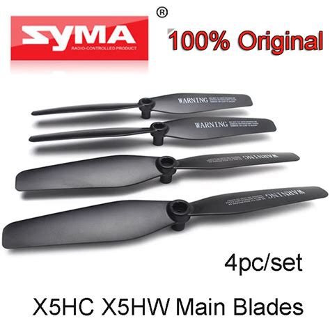 original syma xhc xhw main blades rc drone quadcopter spare parts cwccw syma main propellers