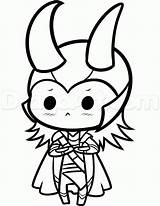Loki Coloring Pages Marvel Drawing Chibi Cartoon Thor Avengers Printable Draw Drawings Tutorials Clipartmag Imgarcade Library Getdrawings Sheets Sci Fi sketch template