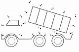 Dots Connect Truck Dot Kids Dump Transportation Printable Join Bigactivities Pages Worksheets Coloring Cars Trucks Easy Printables Letters Preschool Verbind sketch template