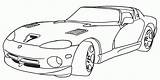 Coloring Pages Dodge Viper Cars Popular Printable Carscoloring sketch template