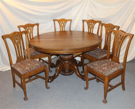 bargain johns antiques  oak dining table  leaves bargain