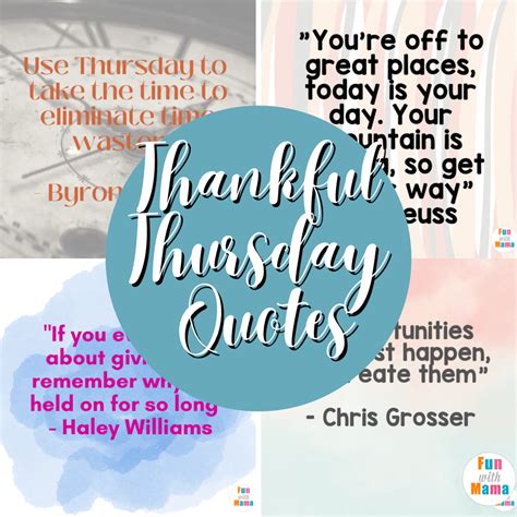 thankful thursday quotes ideas fun  mama
