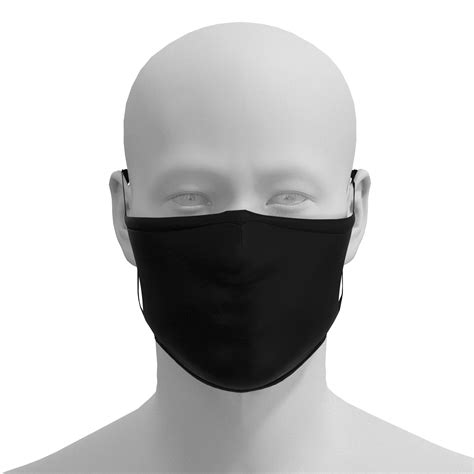 fitted solid black mask pridemaskscom