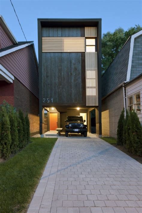 spectacular narrow houses   ingenious design solutions