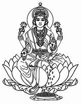 Krishna Hindu Gods Ganesha Lotus Tattoo Colornimbus Kerala Lakshmi Tanjore sketch template