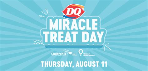 dq miracle treat day childrens health foundation