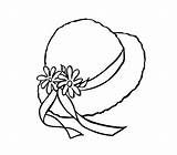Hat Coloring Pages Girls Printable Colouring Hats Kids Henry Clipart Summer Horrid Sun Color Sheets Print Template Top Women Bonnet sketch template