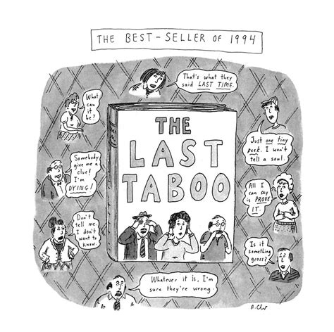 The Last Taboo Drawing By Roz Chast Fine Art America
