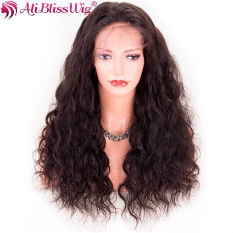 Aliblisswig 250 Density Lace Front Human Hair Wigs Body Wave Brazilian